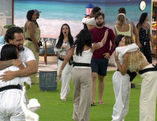 Reação dos participantes do BBB 26 diante da chegada de novos integrantes