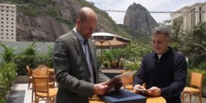 de Diana no "Domingão" • Reprodução/TV Globo