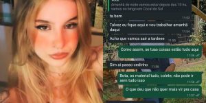 prints-mostram-suspeito-de-matar-estudante-em-sc-se-passando-pela-jovem-apos-o-crime-