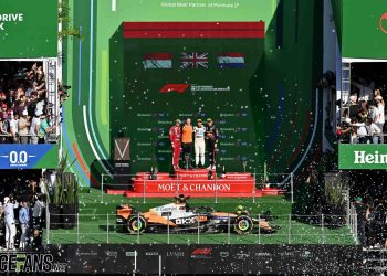 Podium, Autodromo Hermanos Rodriguez, 2025