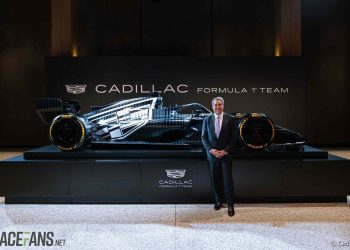 Cadillac revela livery para seu primeiro teste na F1 em Barcelona