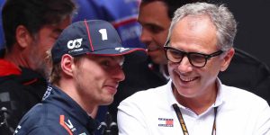 Max Verstappen, Stefano Domenicali, Melbourne, 2025