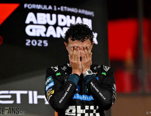 Lando Norris, McLaren, Yas Marina, 2025