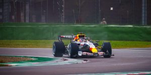 Racing Bulls are at Imola for two days as a pre-season shakedown.