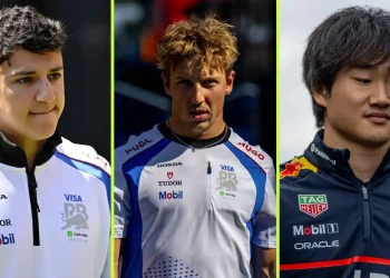 Isack Hadjar, Liam Lawson, and Yuki Tsunoda all are potentials for Red Bull's 2026 driver line-up
