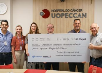Sanepar destina R$ 1,3 milhão para Uopeccan de Cascavel