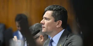 Sergio Moro lidera pesquisas para o governo do Paraná nas eleições de 2026. (Foto: Andressa Anholete/Agência Senado)