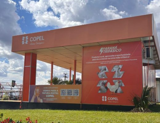 Copel destaca conexão à rede trifásica no Show Rural