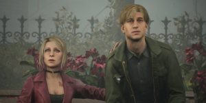 m promocional dos jogos Silent Hill 2 remake e Silent Hill f