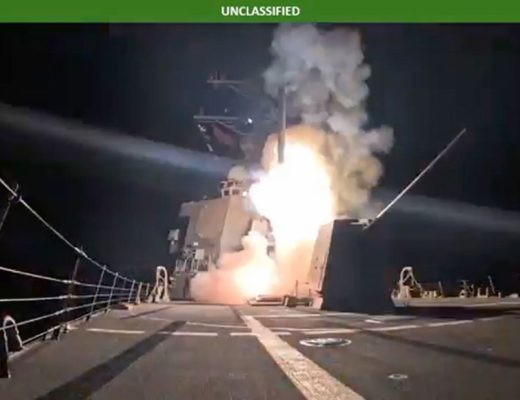 taken from video released by the US Department of Defense showing the strike on alleged Islamic State targets in northwest Nigeria on December 25