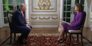 Entrevista de Trump sobre shutdown e políticas de imigração