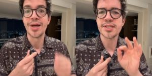 Thiago Cordeiro, astrólogo da LeoDiasTV (Reprodução)