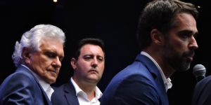 Foto: 1 de 1 Os três pré-candidatos do PSD à Presidência da República, os govern