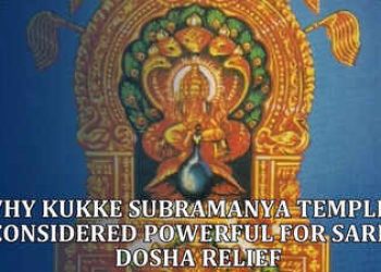 m do templo conhecido por trazer alívio do Sarpa Dosh