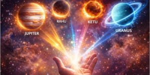 Planetas que trazem sorte repentina e transformação na astrologia