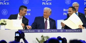 Paraguayan President Santiago Peña