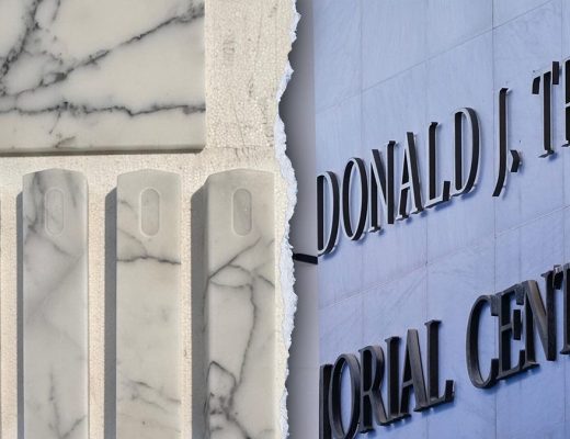 Trump Kennedy Center armrests