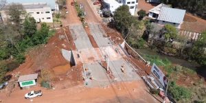 Novas pontes em Dois Vizinhos prometem melhorar drenagem na cidade