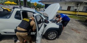 Monitoramento Olho Vivo recupera carro furtado em São Paulo no litoral do Paraná