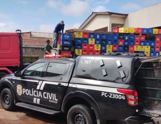 Descarte de 400 engradados de cervejas falsificadas pela PCPR