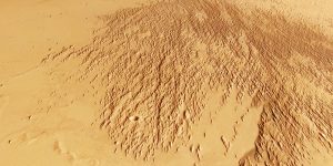 Mars orbiter reveals wind-sculpted yardangs shaping the landscape